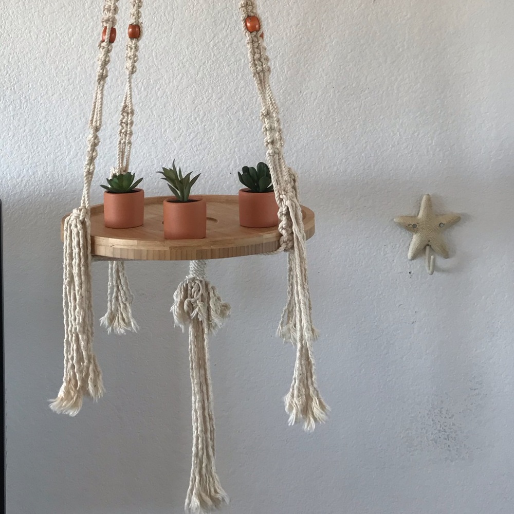 Crochet Hanging Table